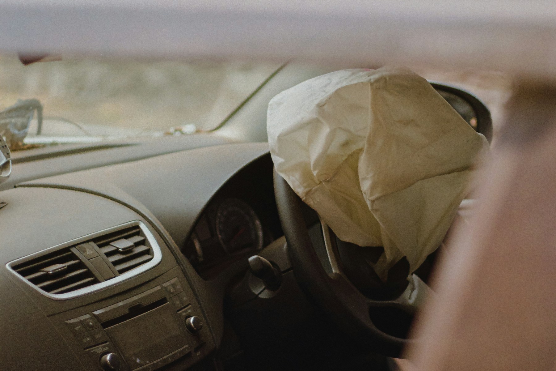 Licensed stock photo showing detailed vehicle interior work